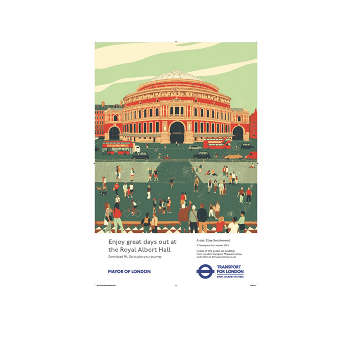 Great Days out at the Royal Albert Hall Poster