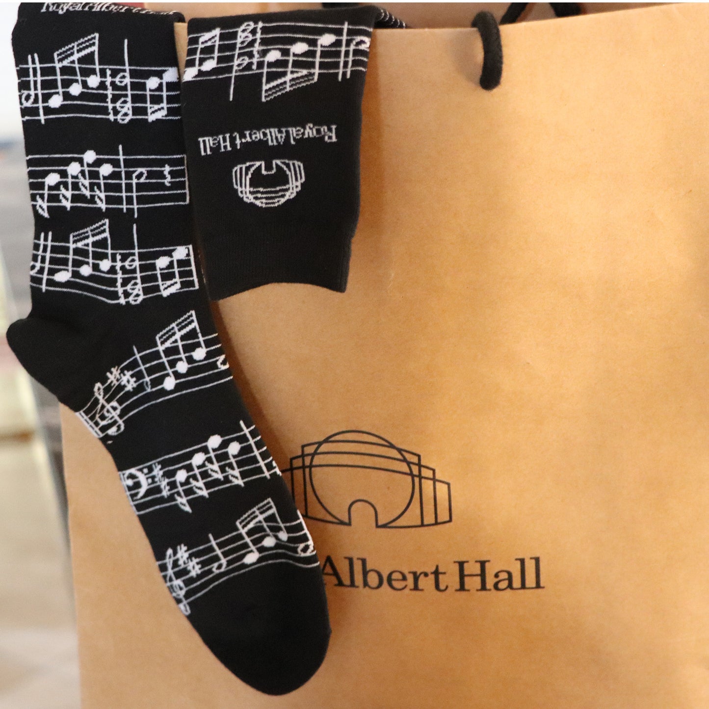 Music Notes Socks