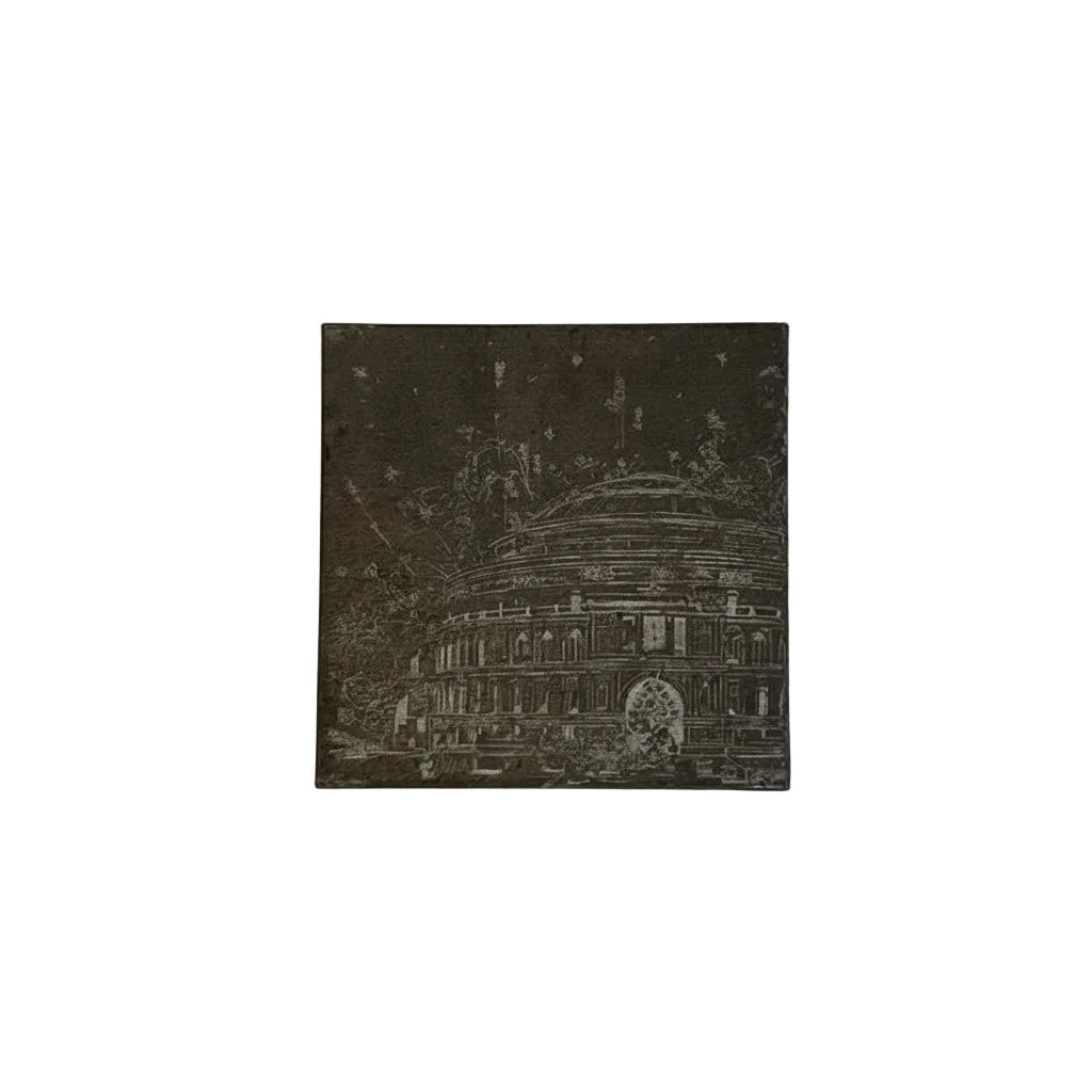 Bees at the Hall Roof Slate Coaster