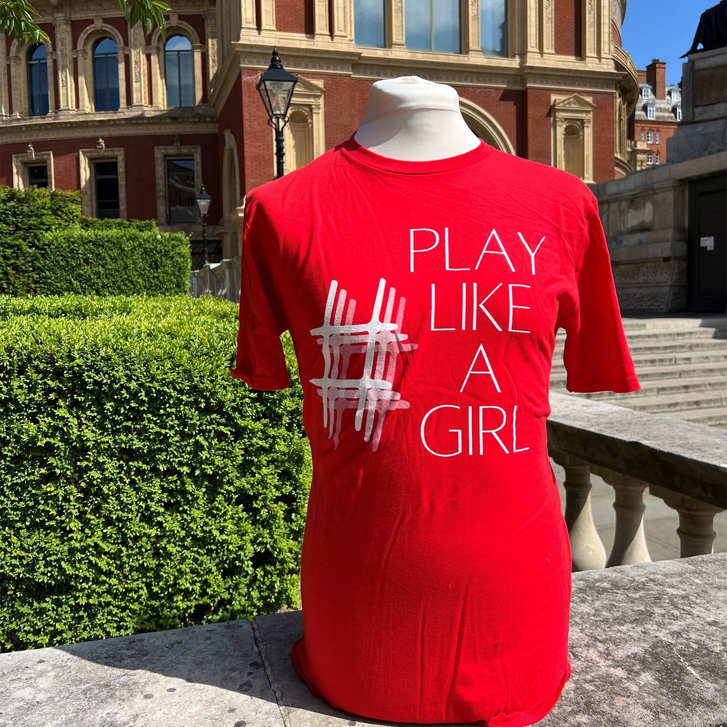 #PlayLikeAGirl Unisex T-shirt Red