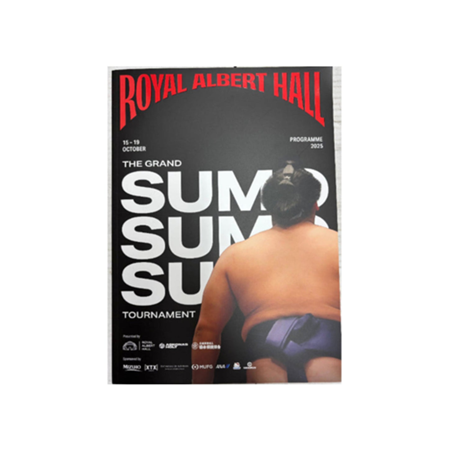 Grand Sumo Tournament Programme 2025