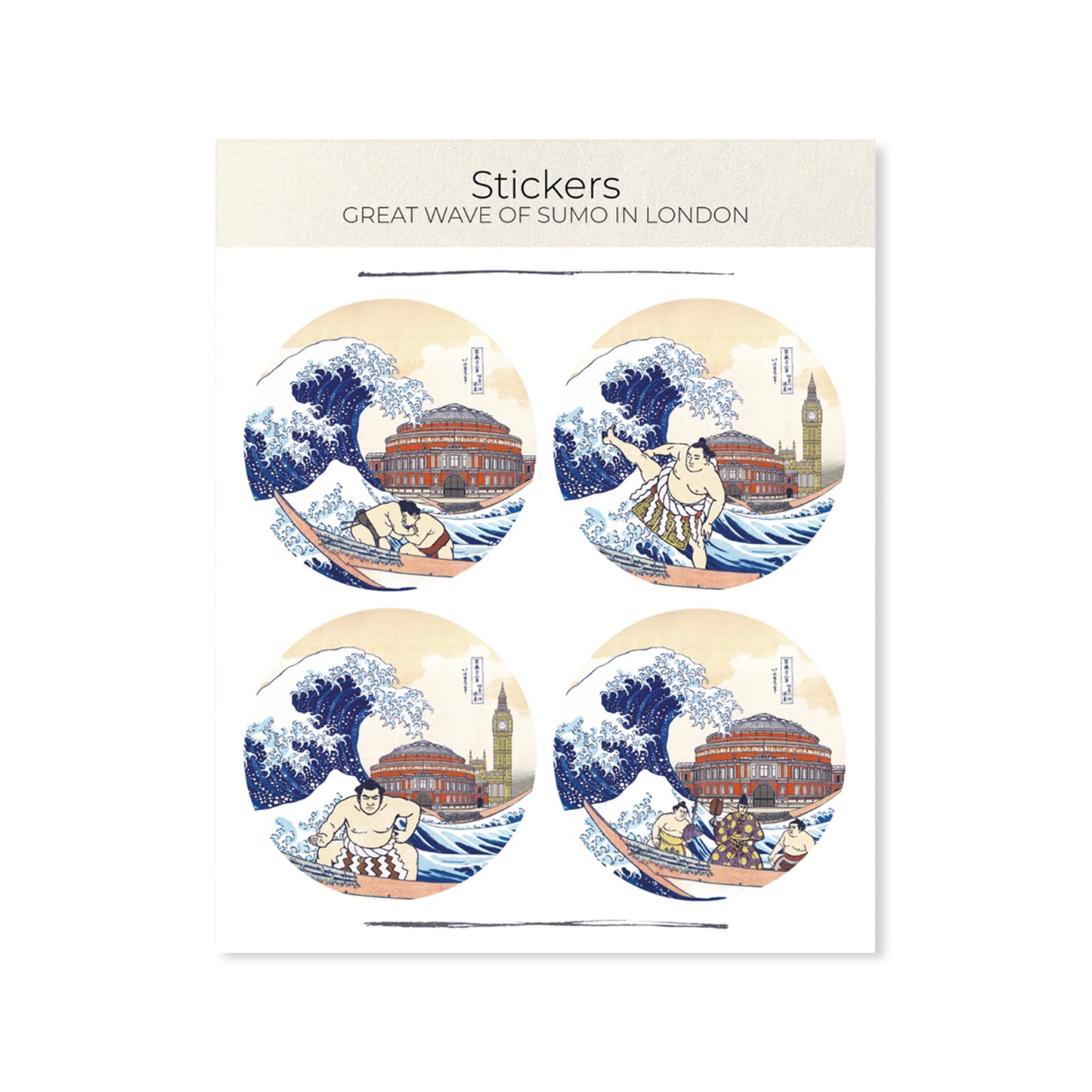The Great Wave Stickers