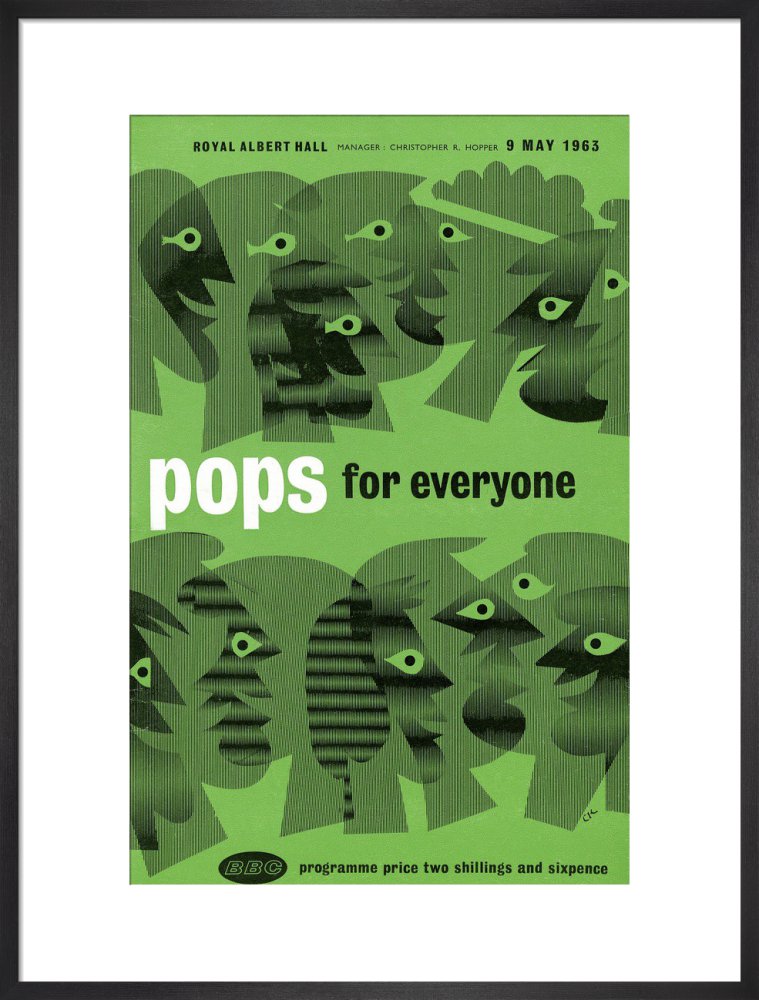 Programme for Pops for Everyone, 9 May 1963 - Royal Albert Hall