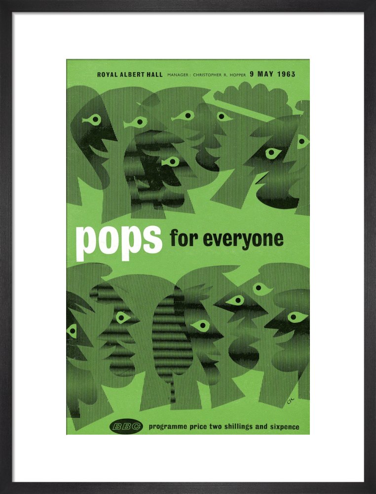 Programme for Pops for Everyone, 9 May 1963 - Royal Albert Hall