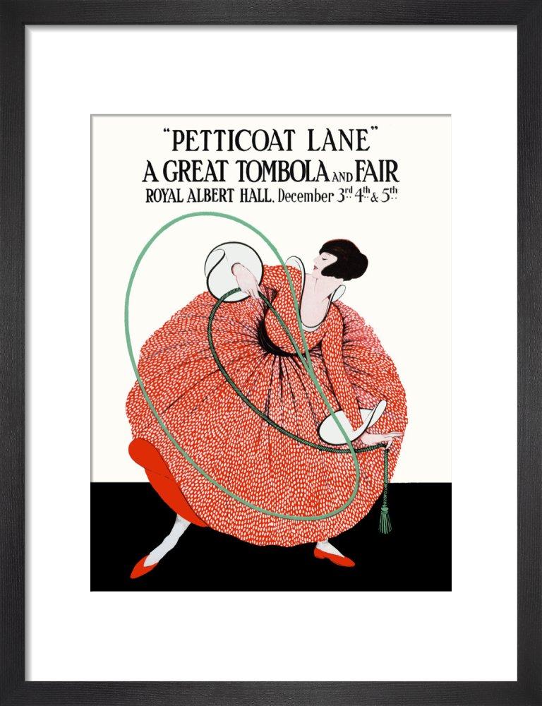 Programme for Petticoat Lane - A Great Tombola and Fair, 3-5 December 1917 - Royal Albert Hall