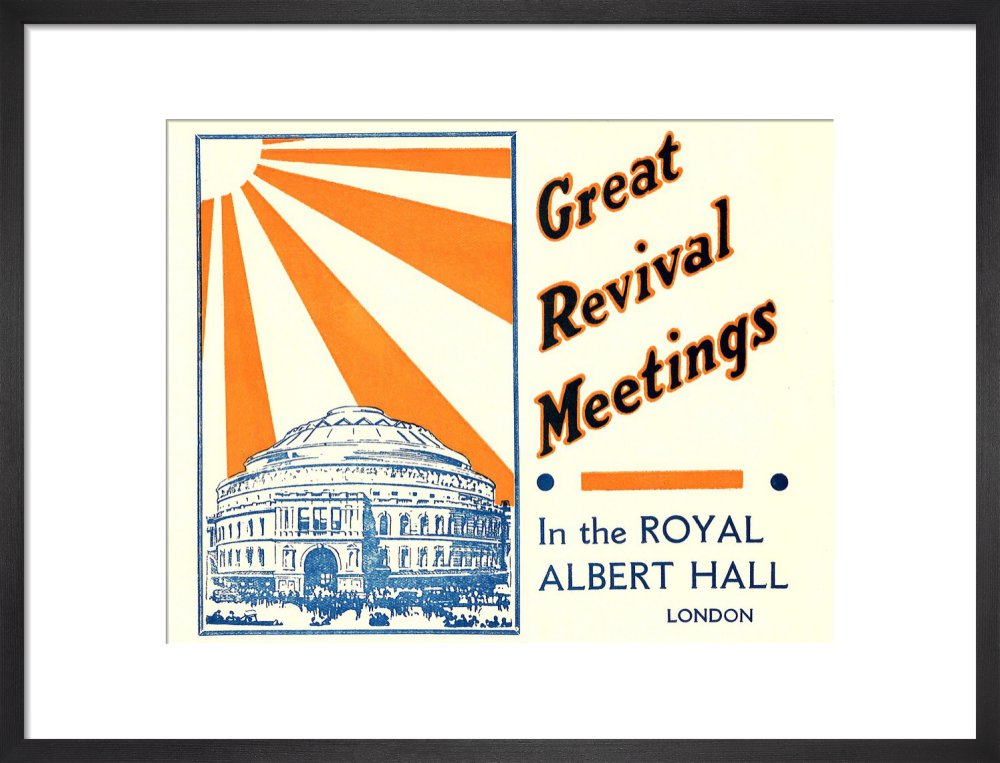 Elim Foursquare Pentecostal Alliance - Great Revival Meetings - Divine Healing, Baptisms and Holy Communion Services, 10 April 1939 - Royal Albert Hall