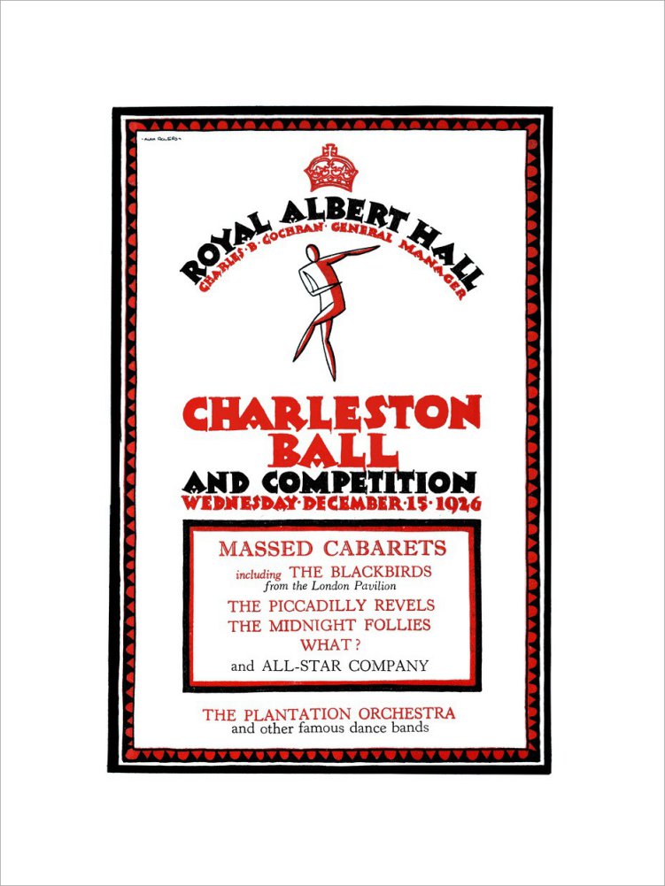 Programme for Charleston Ball and Competition, 15 December 1926 - Royal Albert Hall