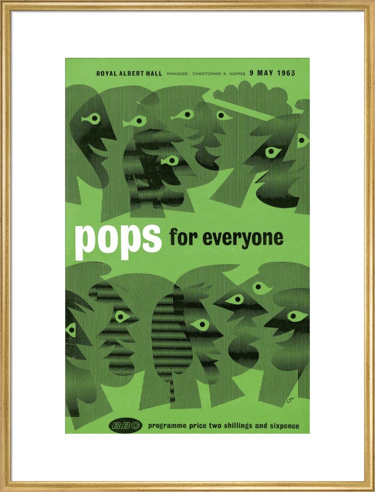 Programme for Pops for Everyone, 9 May 1963 - Royal Albert Hall