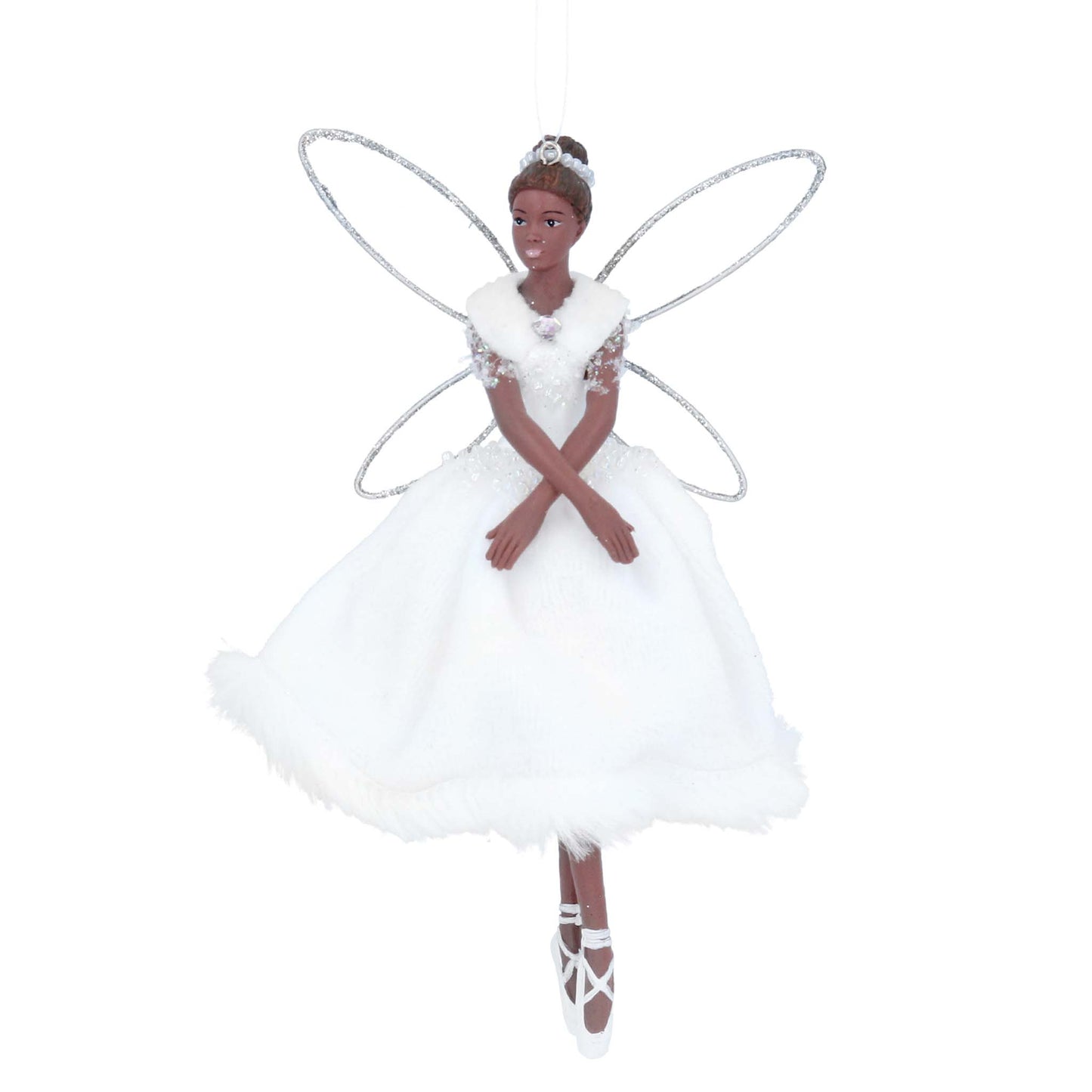 Resin Fairy White Fabric Dress