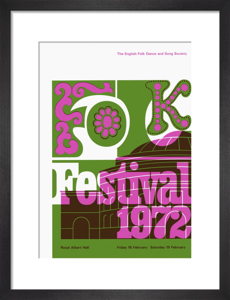 Programme for Folk Festival , 18-19 February 1972 - Royal Albert Hall