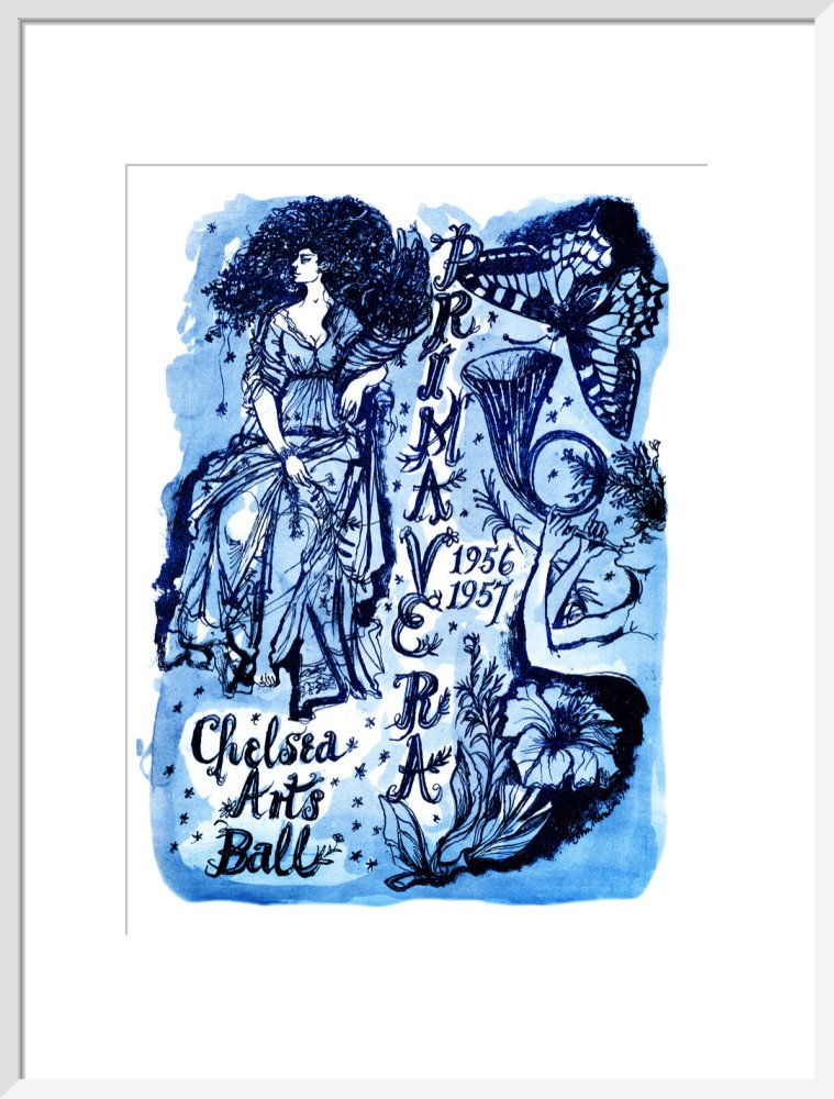 Programme for The Chelsea Arts Club Annual Ball - 'Primavera', 31 December 1956 - Royal Albert Hall