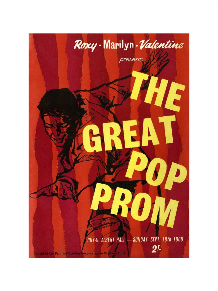 Programme for The Great Pop Prom in aid of The Printers' Pension Corporation-Orphans Fund, 18 September 1960 - Royal Albert Hall