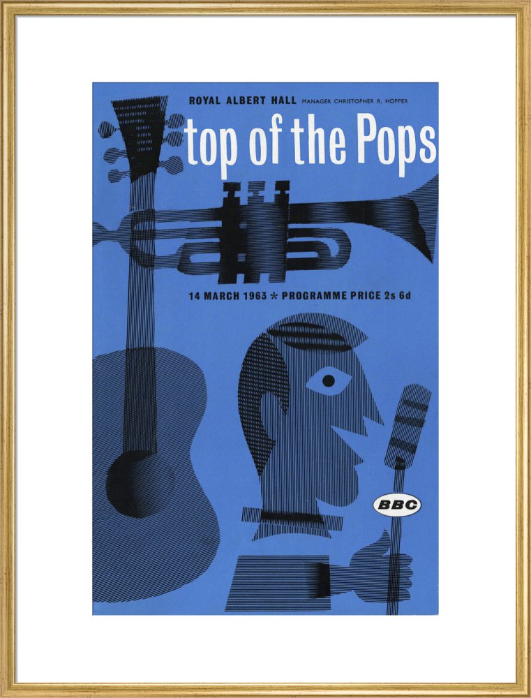 Programme for Top of The Pops, 14 March 1963 - Royal Albert Hall