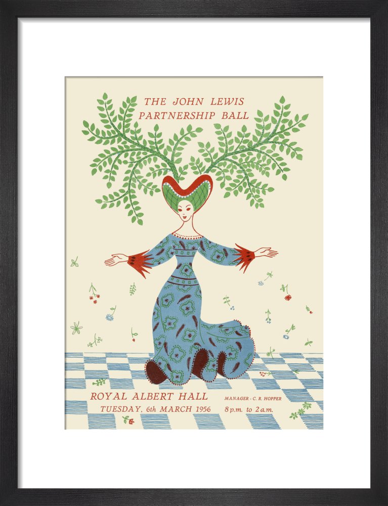 Programme for John Lewis Partnership Ball , 6 March 1956 - Royal Albert Hall