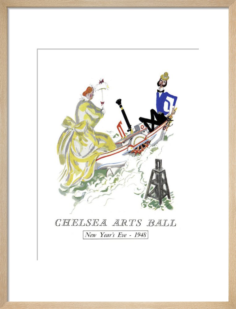 Programme for The Chelsea Arts Club Annual Ball - 'London River', 31 December 1948 - Royal Albert Hall