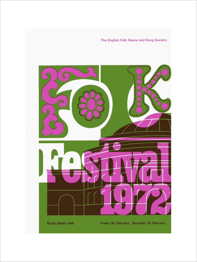 Programme for Folk Festival , 18-19 February 1972 - Royal Albert Hall
