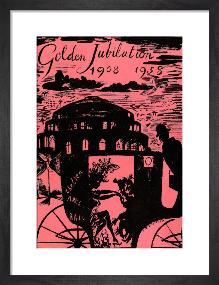 Programme for The Chelsea Arts Club Annual Ball - 'Golden Jubilation' (1908-1958), 31 December 1958 - Royal Albert Hall