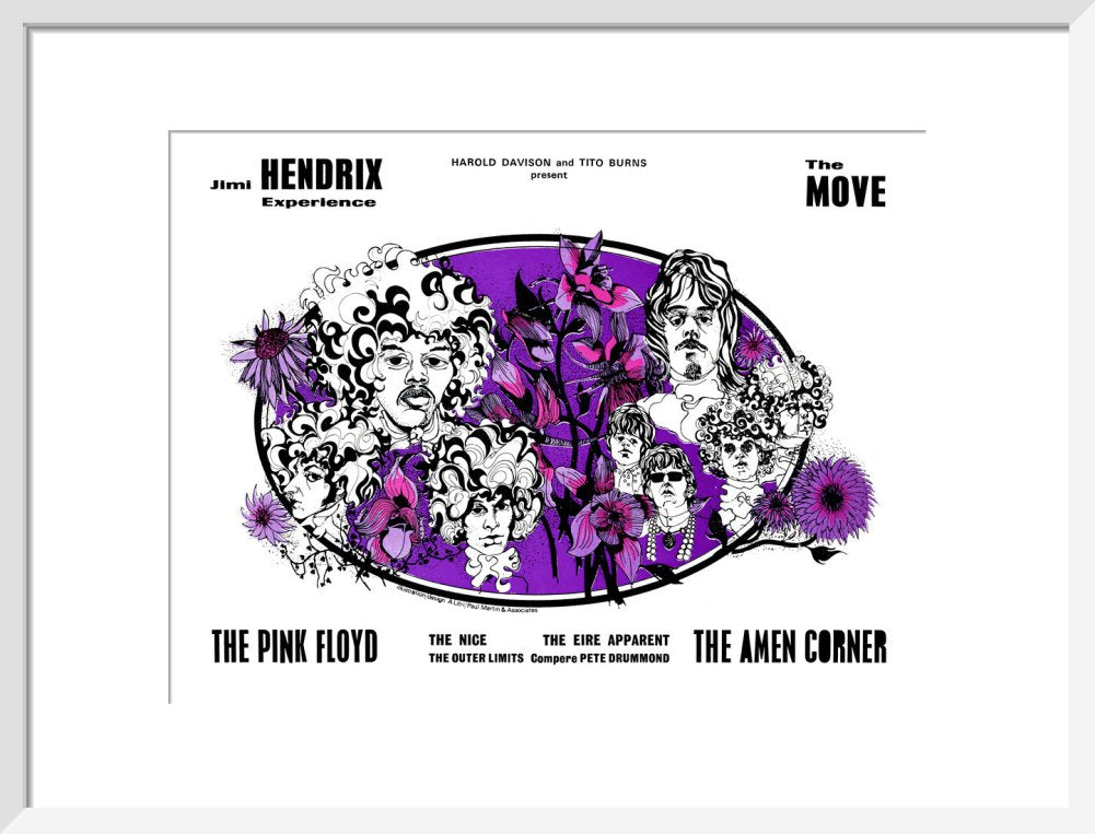 Programme for Jimi Hendrix Experience, The Move, The Pink Floyd, The Amen Corner and The Nice, 14 November 1967 - Royal Albert Hall
