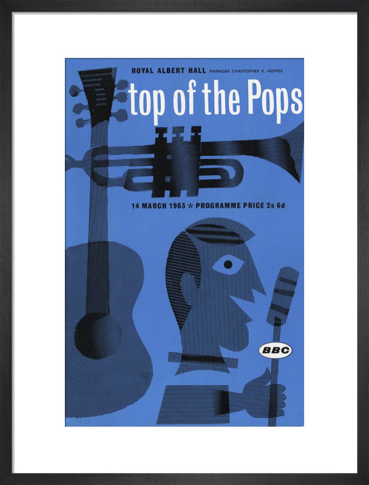 Programme for Top of The Pops, 14 March 1963 - Royal Albert Hall