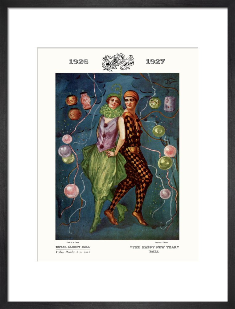 Programme for The Happy New Year Ball, in aid of The Middlesex Hospital, 31 December 1926 - Royal Albert Hall