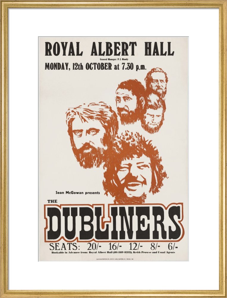 The Dubliners, 12 October 1970 - Royal Albert Hall