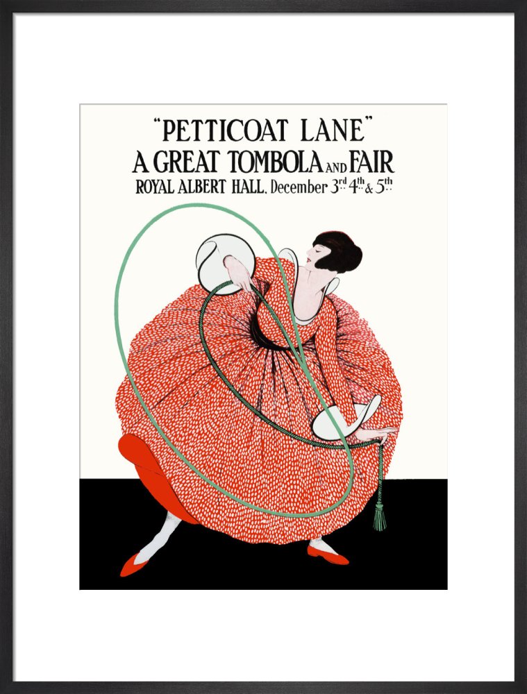 Programme for Petticoat Lane - A Great Tombola and Fair, 3-5 December 1917 - Royal Albert Hall