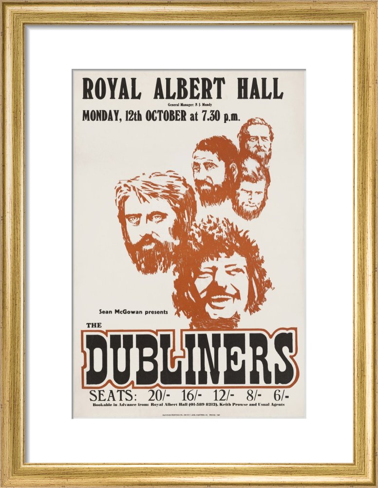 The Dubliners, 12 October 1970 - Royal Albert Hall