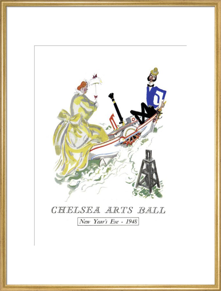 Programme for The Chelsea Arts Club Annual Ball - 'London River', 31 December 1948 - Royal Albert Hall