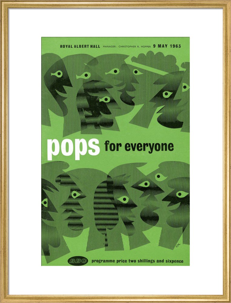 Programme for Pops for Everyone, 9 May 1963 - Royal Albert Hall