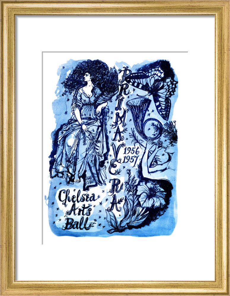 Programme for The Chelsea Arts Club Annual Ball - 'Primavera', 31 December 1956 - Royal Albert Hall