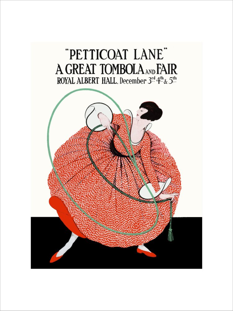 Programme for Petticoat Lane - A Great Tombola and Fair, 3-5 December 1917 - Royal Albert Hall
