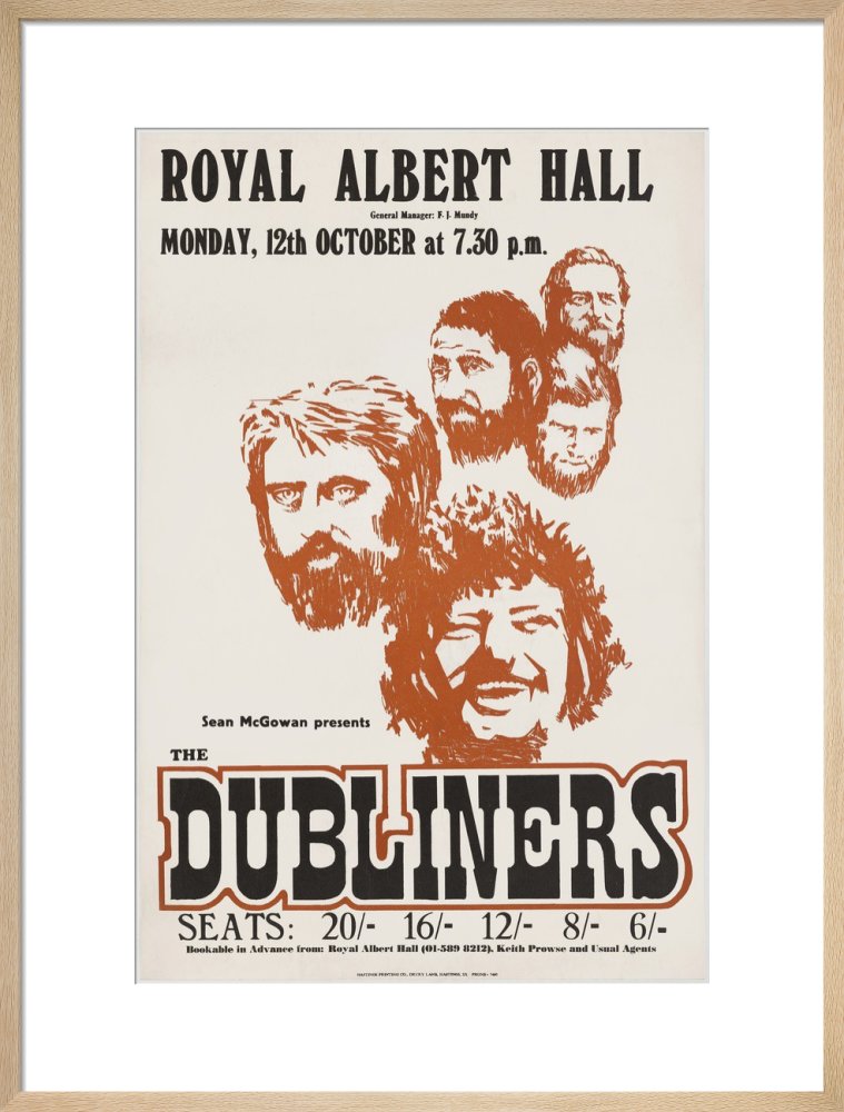 The Dubliners, 12 October 1970 - Royal Albert Hall