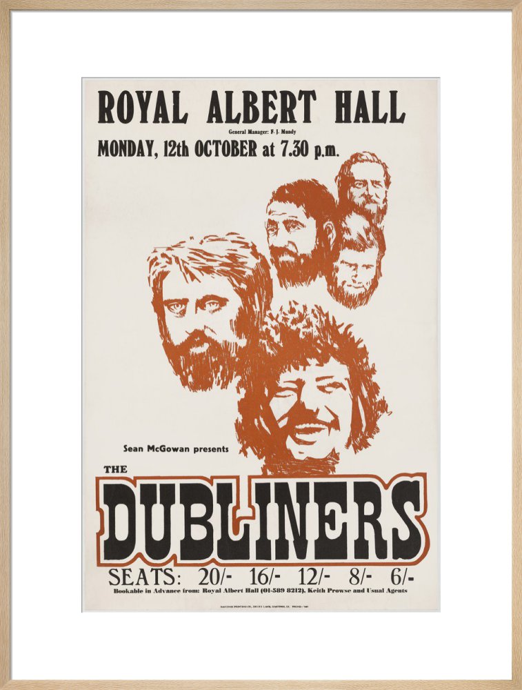 The Dubliners, 12 October 1970 - Royal Albert Hall