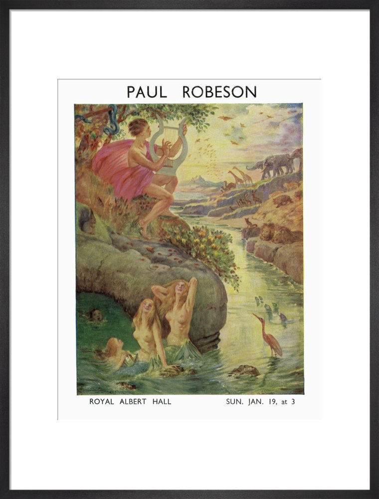 Programme for Paul Robeson Concert - Royal Albert Hall