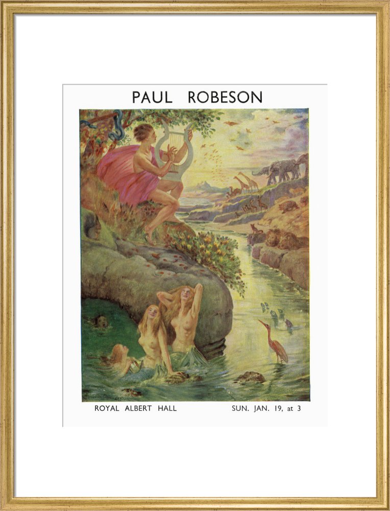 Programme for Paul Robeson Concert - Royal Albert Hall