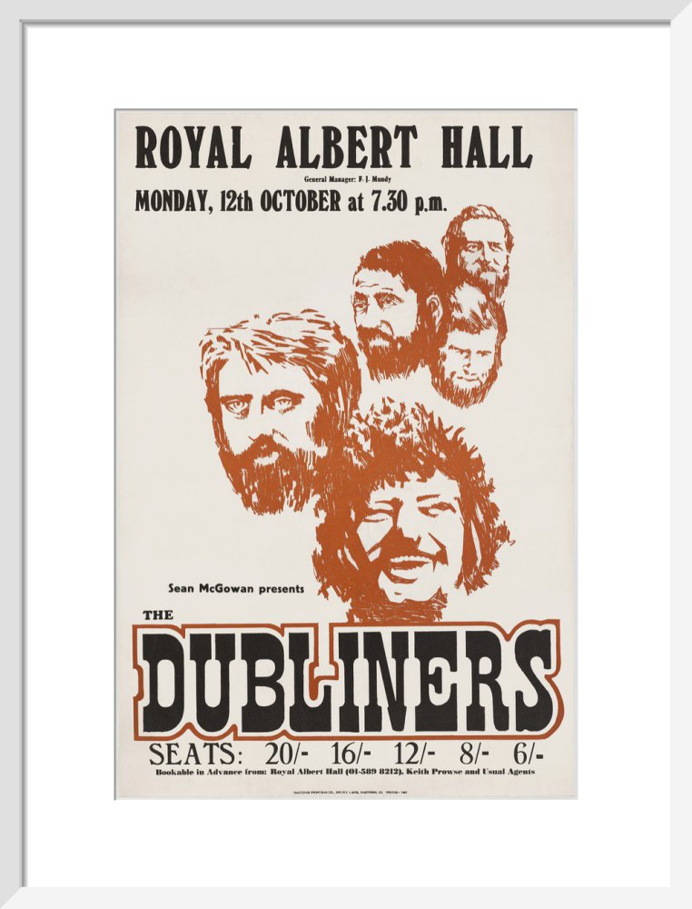 The Dubliners, 12 October 1970 - Royal Albert Hall
