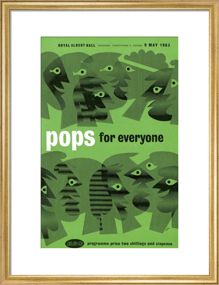 Programme for Pops for Everyone, 9 May 1963 - Royal Albert Hall