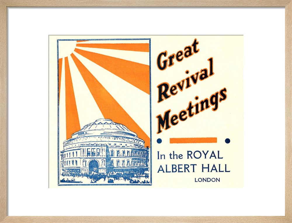 Elim Foursquare Pentecostal Alliance - Great Revival Meetings - Divine Healing, Baptisms and Holy Communion Services, 10 April 1939 - Royal Albert Hall
