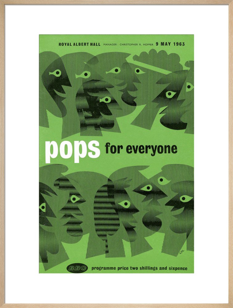 Programme for Pops for Everyone, 9 May 1963 - Royal Albert Hall