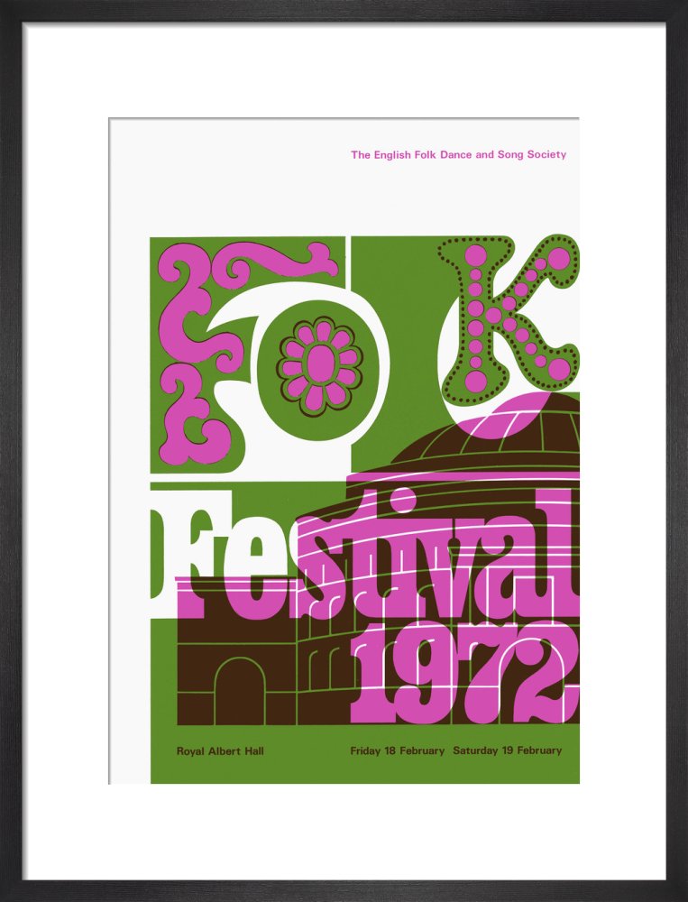 Programme for Folk Festival , 18-19 February 1972 - Royal Albert Hall