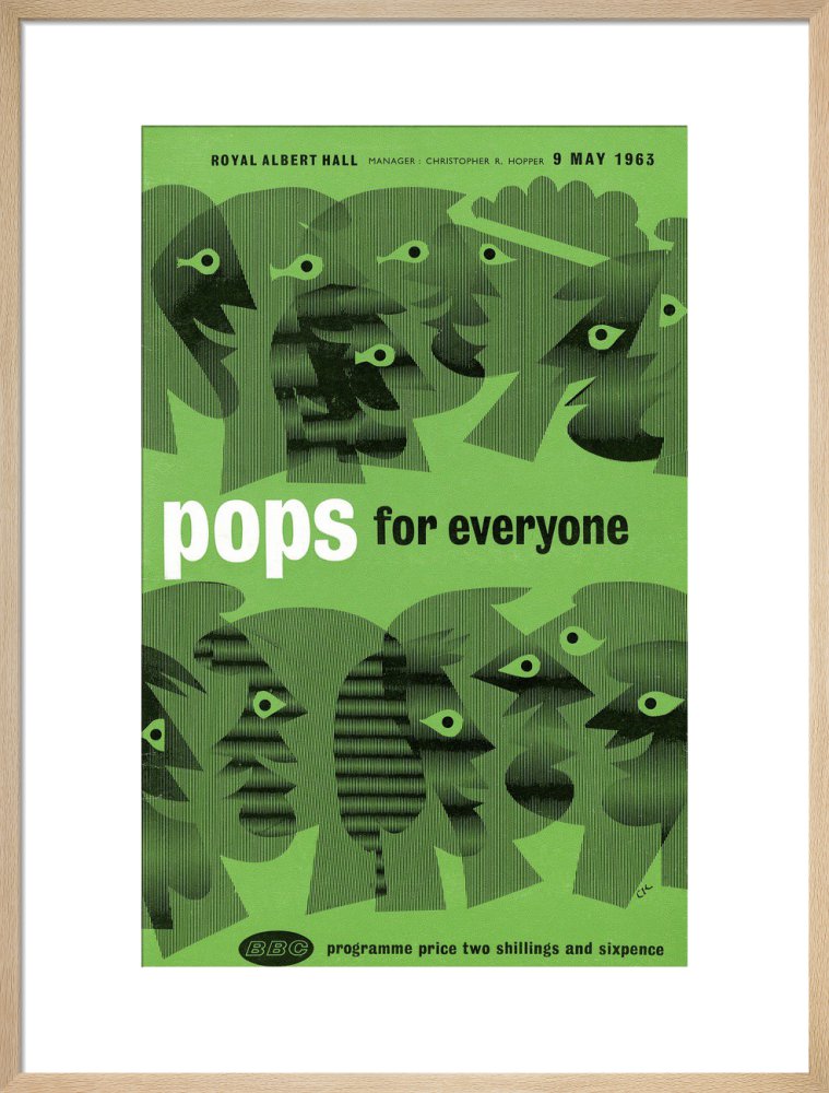 Programme for Pops for Everyone, 9 May 1963 - Royal Albert Hall