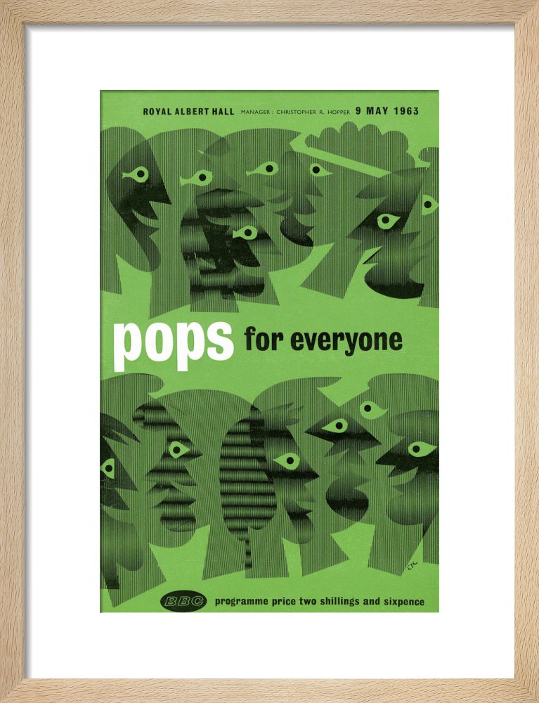 Programme for Pops for Everyone, 9 May 1963 - Royal Albert Hall
