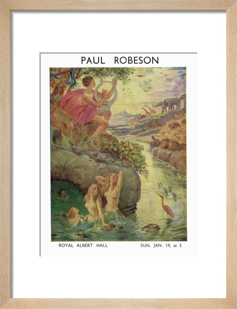 Programme for Paul Robeson Concert - Royal Albert Hall