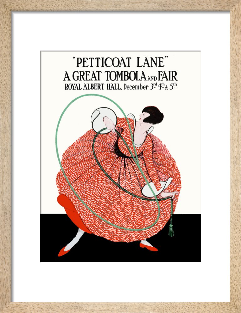 Programme for Petticoat Lane - A Great Tombola and Fair, 3-5 December 1917 - Royal Albert Hall