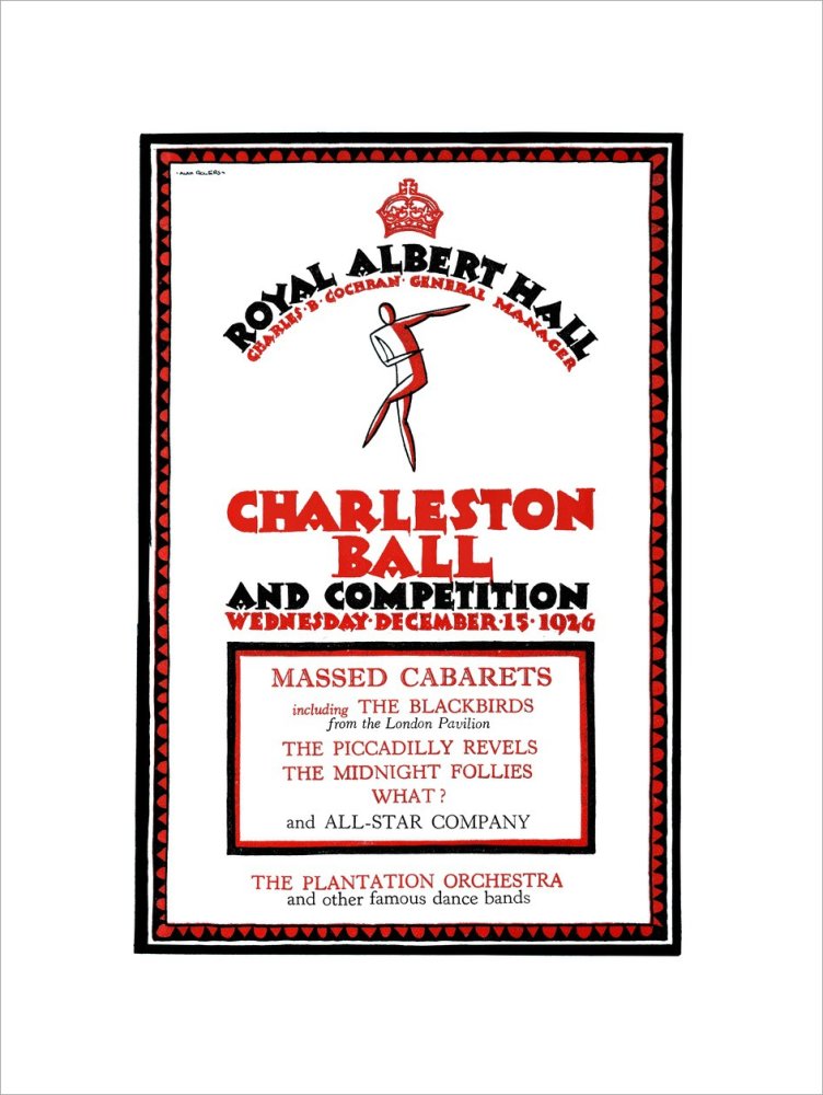 Programme for Charleston Ball and Competition, 15 December 1926 - Royal Albert Hall