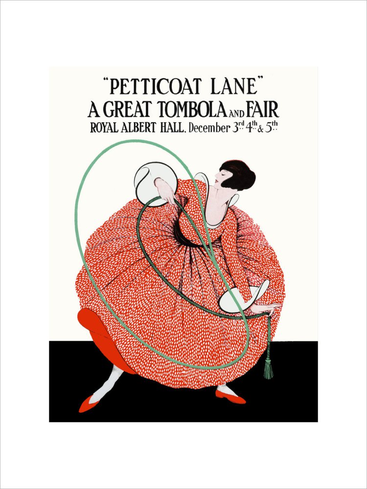 Programme for Petticoat Lane - A Great Tombola and Fair, 3-5 December 1917 - Royal Albert Hall