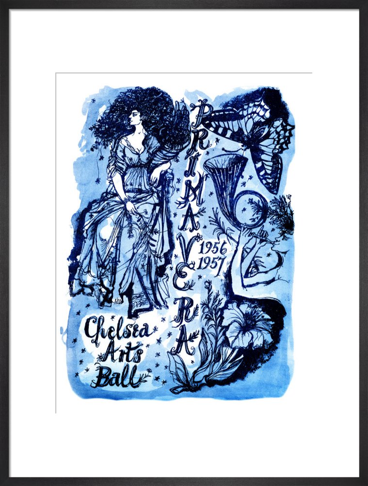 Programme for The Chelsea Arts Club Annual Ball - 'Primavera', 31 December 1956 - Royal Albert Hall