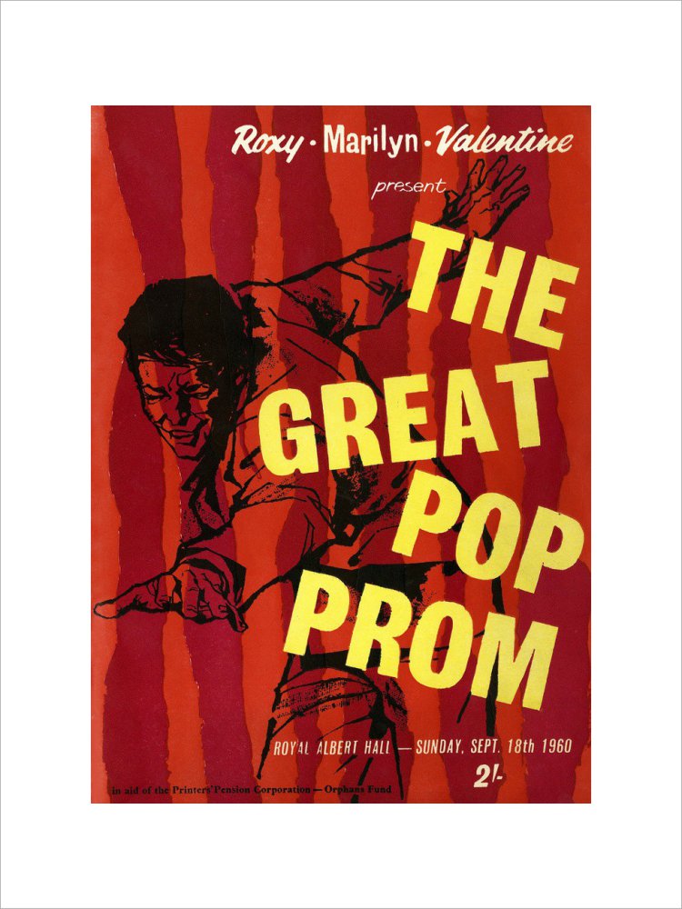 Programme for The Great Pop Prom in aid of The Printers' Pension Corporation-Orphans Fund, 18 September 1960 - Royal Albert Hall