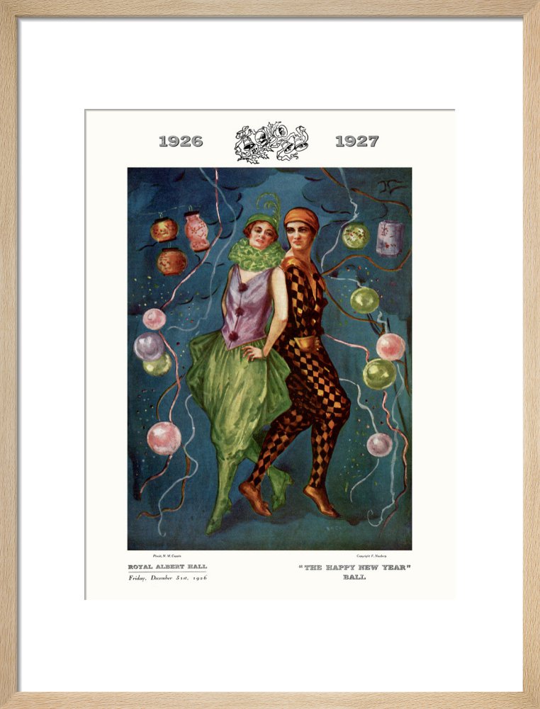 Programme for The Happy New Year Ball, in aid of The Middlesex Hospital, 31 December 1926 - Royal Albert Hall