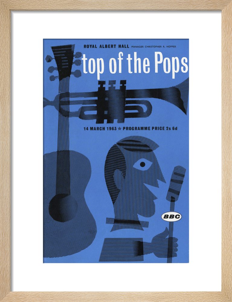 Programme for Top of The Pops, 14 March 1963 - Royal Albert Hall